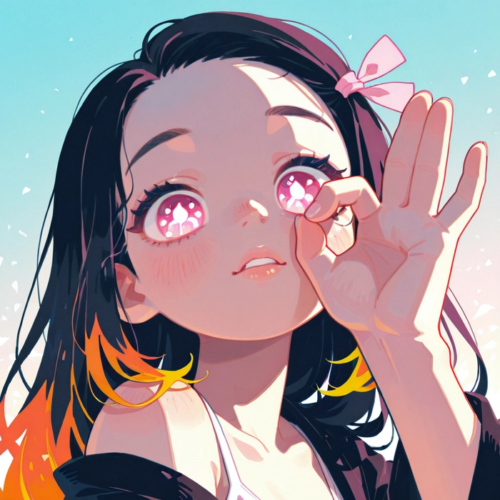 Ảnh Kamado Nezuko anime siêu ngầu