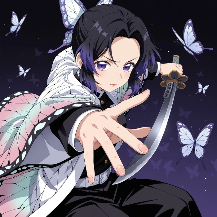 Ảnh Kochou Shinobu cực ngầu