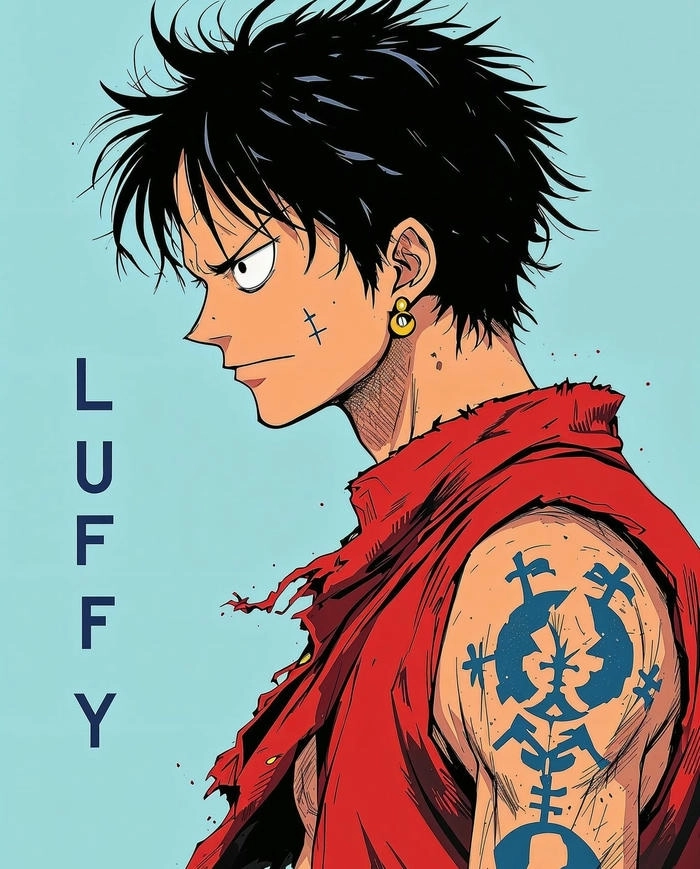 Ảnh Luffy nền đẹp
