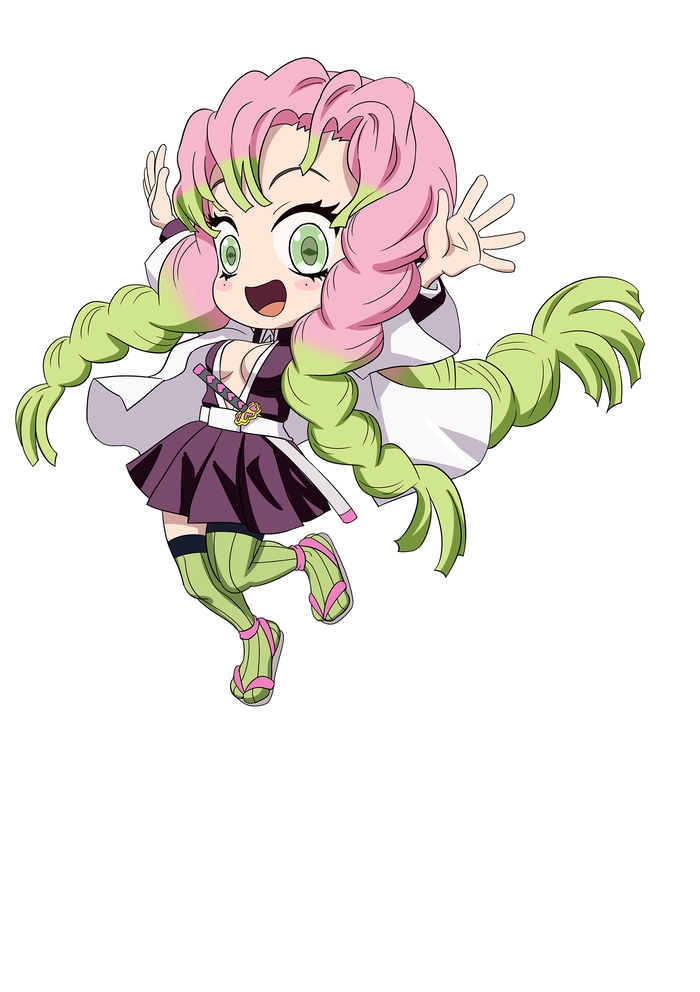 Ảnh Mitsuri chibi ngộ nghĩnh