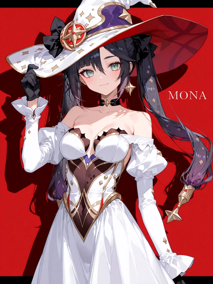 Ảnh Mona Genshin 4k