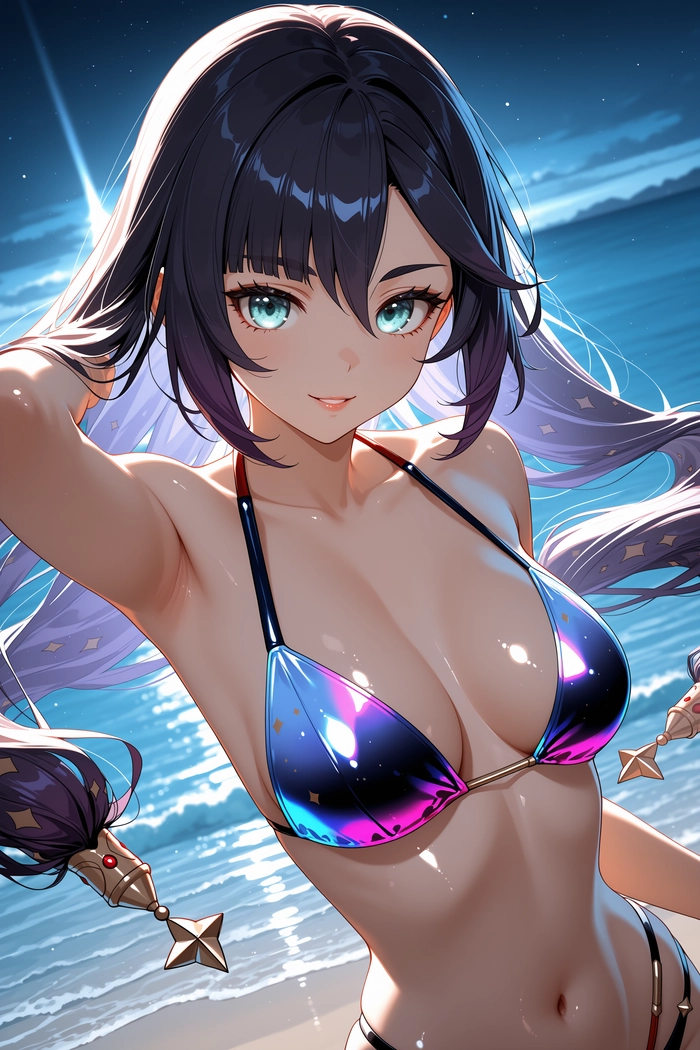 Ảnh Mona Genshin bikini hấp dẫn