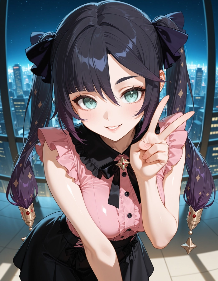 Ảnh Mona Genshin cute