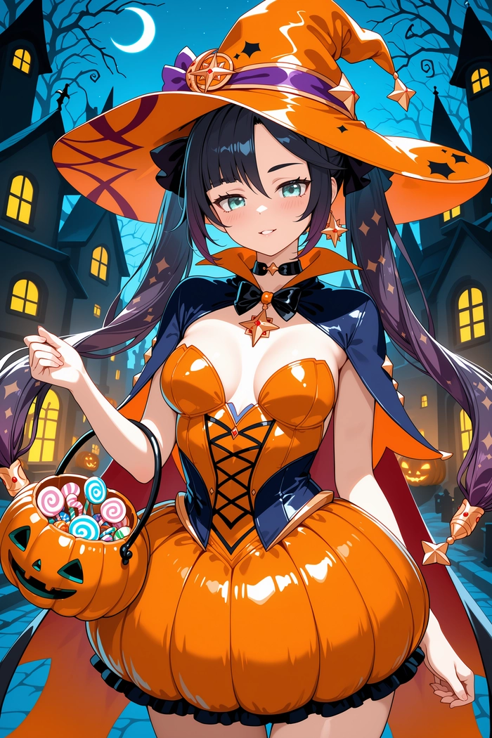 Ảnh Mona Genshin gợi cảm