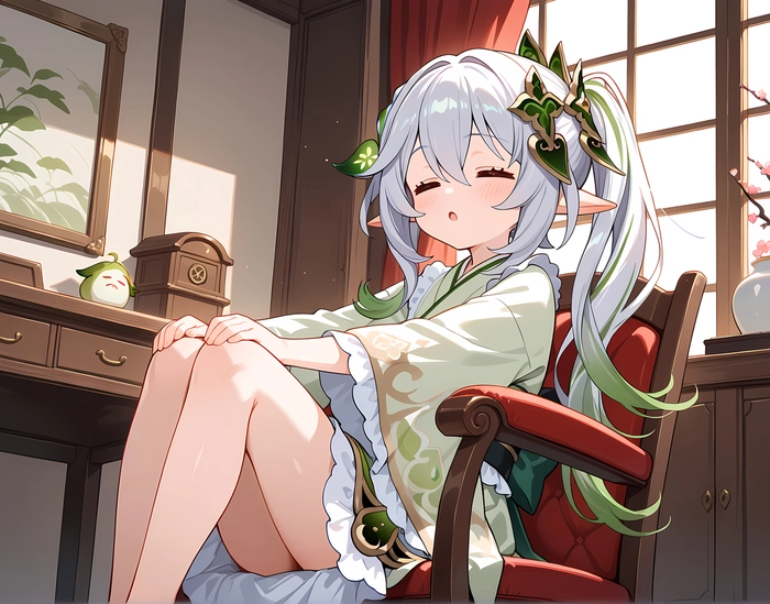 Ảnh Nahida anime xinh xắn