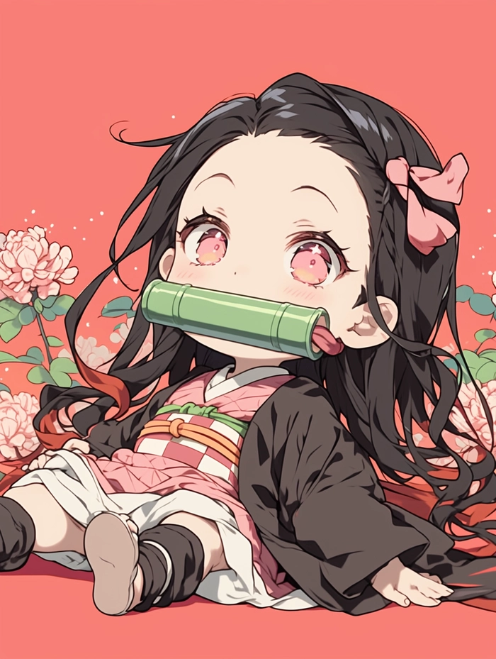 Ảnh Nezuko đẹp nhất trong anime