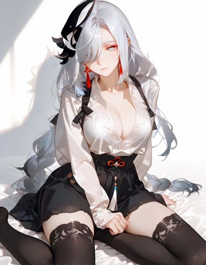 Ảnh Shenhe đẹp quyến rũ