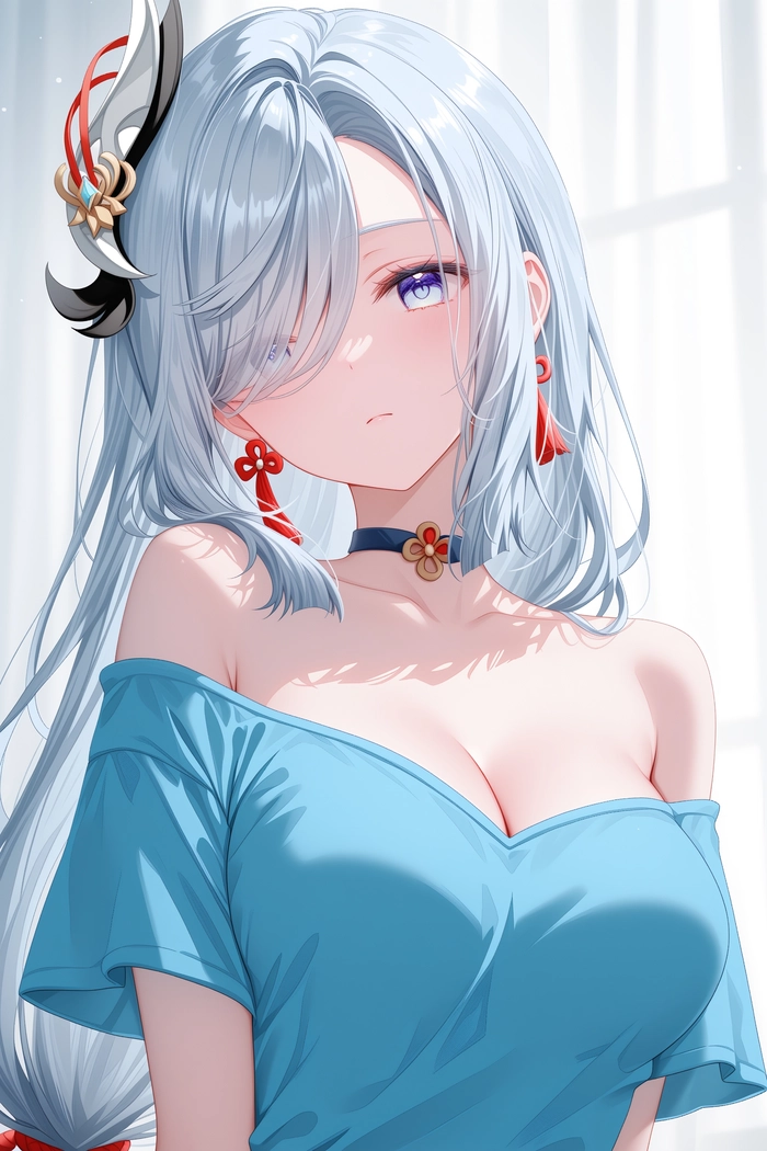 Ảnh Shenhe sexy cuốn hút