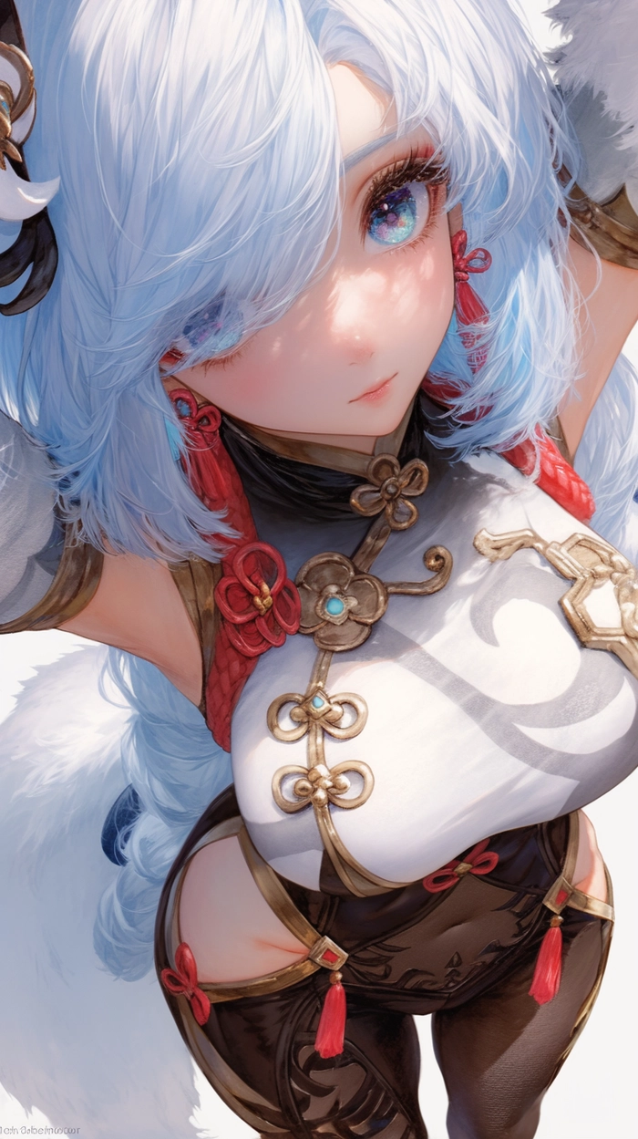 Ảnh Shenhe sexy nhẹ nhàng