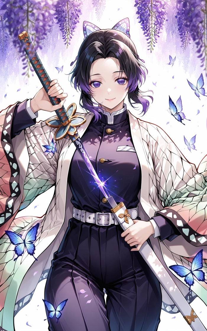 Ảnh Shinobu manga đẹp hút hồn