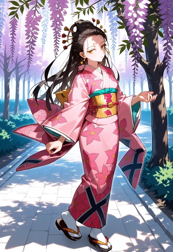 Ảnh anime Daki đầy mê hoặc