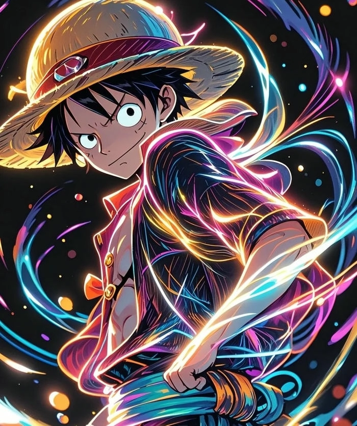 Ảnh anime Luffy chiến đấu