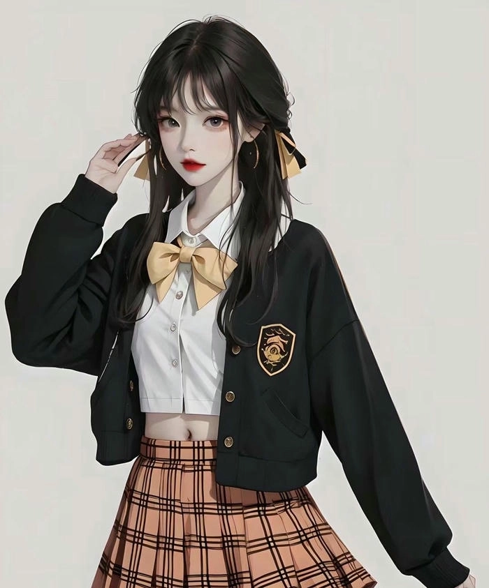 Ảnh anime nữ học sinh thanh xuân