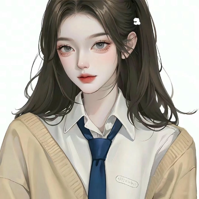 Ảnh anime nữ học sinh trong sáng