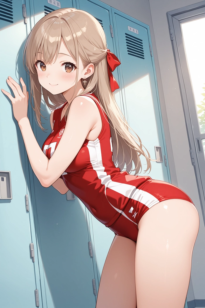 Ảnh cô gái cute anime tươi sáng