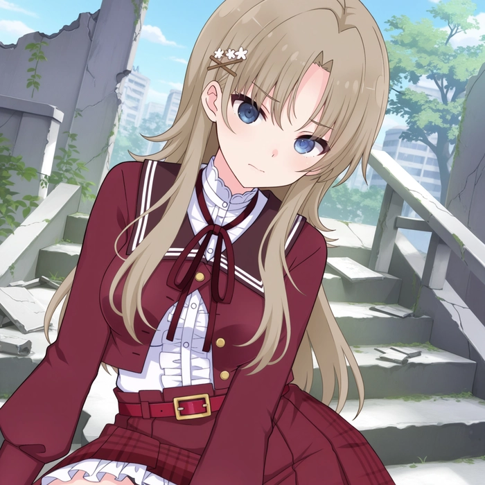 Ảnh con gái cute đáng yêu anime tinh khôi