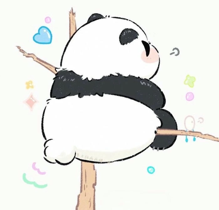 Ảnh cute gấu trúc nhỏ nhắn