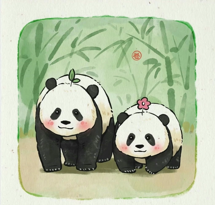 Ảnh cute gấu trúc