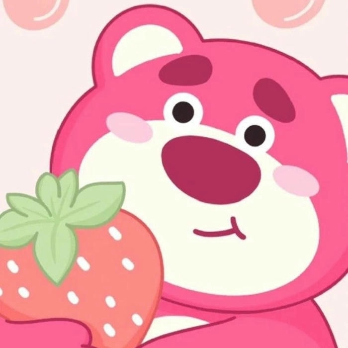 Ảnh gấu hồng Lotso dễ thương