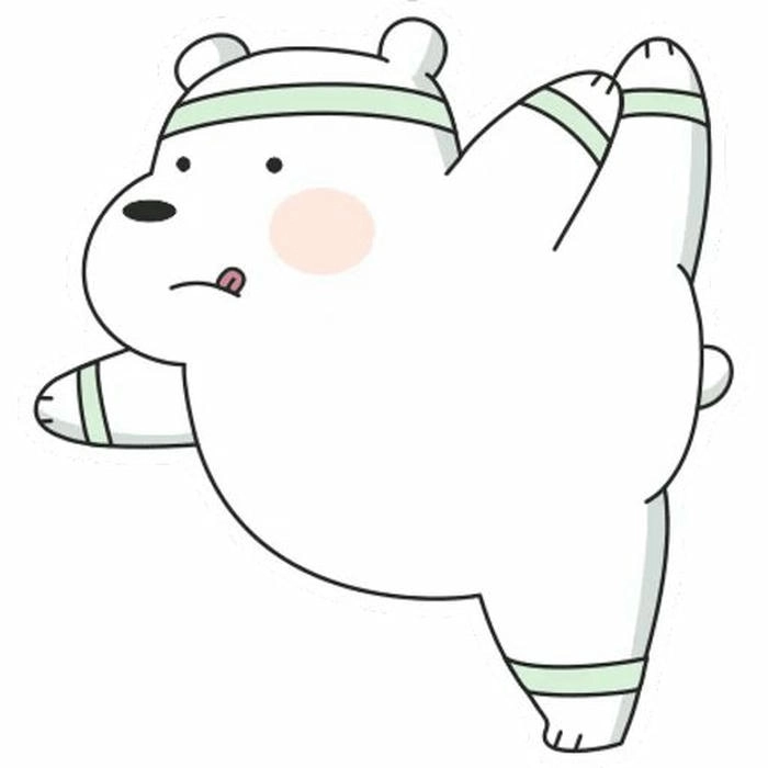 Ảnh gấu trắng dễ thương