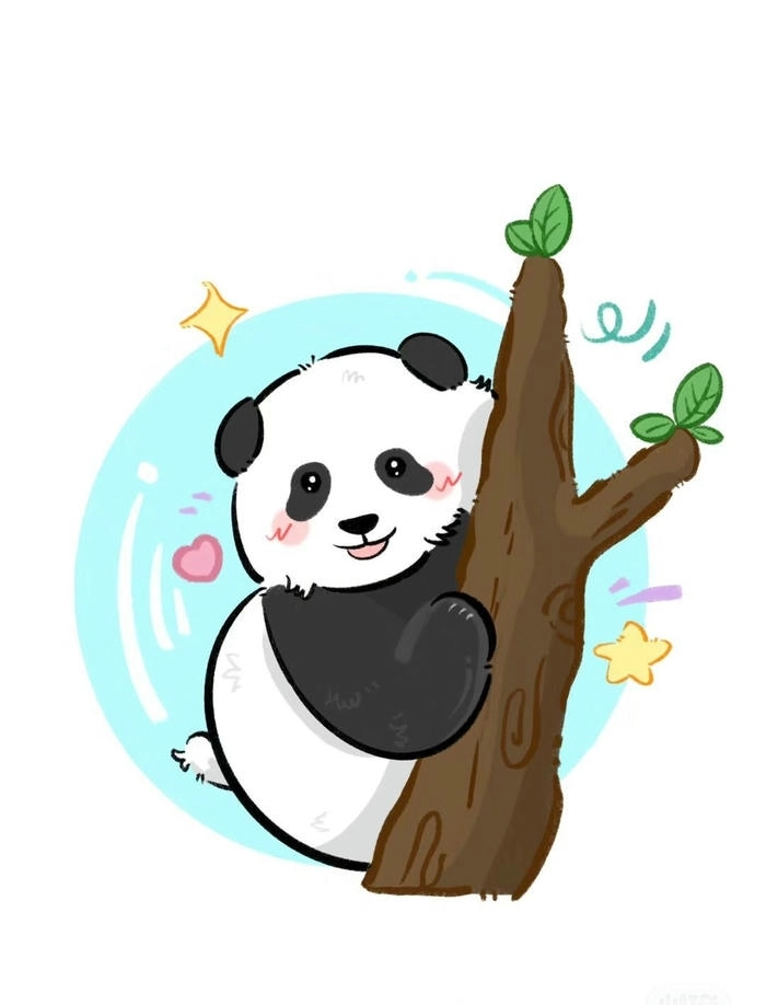 Ảnh gấu trúc cute hoạt hình