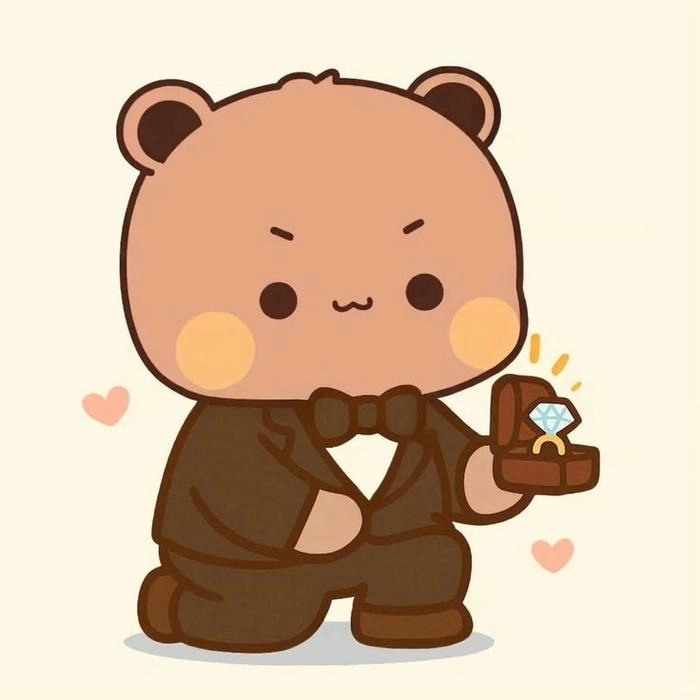 Ảnh nền gấu nâu cute