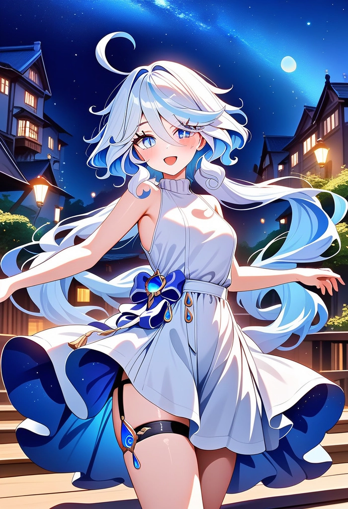 Ảnh nghệ thuật Furina Genshin