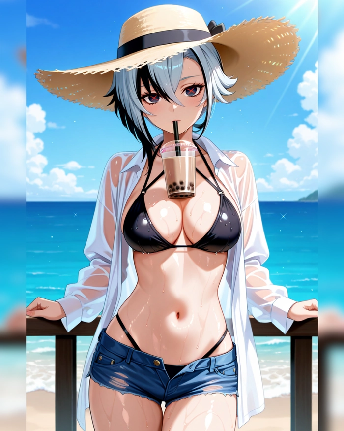 Arlecchino Genshin 4K