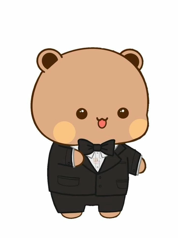 Avatar cute gấu nâu