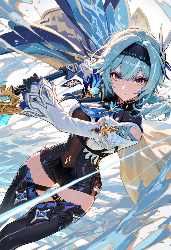 Eula Genshin Impact 4K