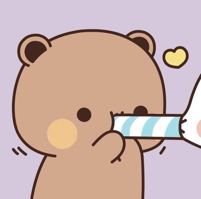 Gấu nâu cute chibi