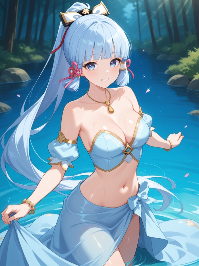 Hình Ayaka Kamisato Genshin