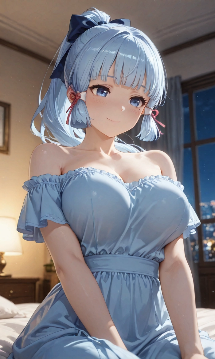 Hình Ayaka Kamisato quyến rũ