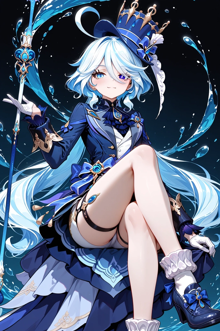 Hình Furina Genshin 4k