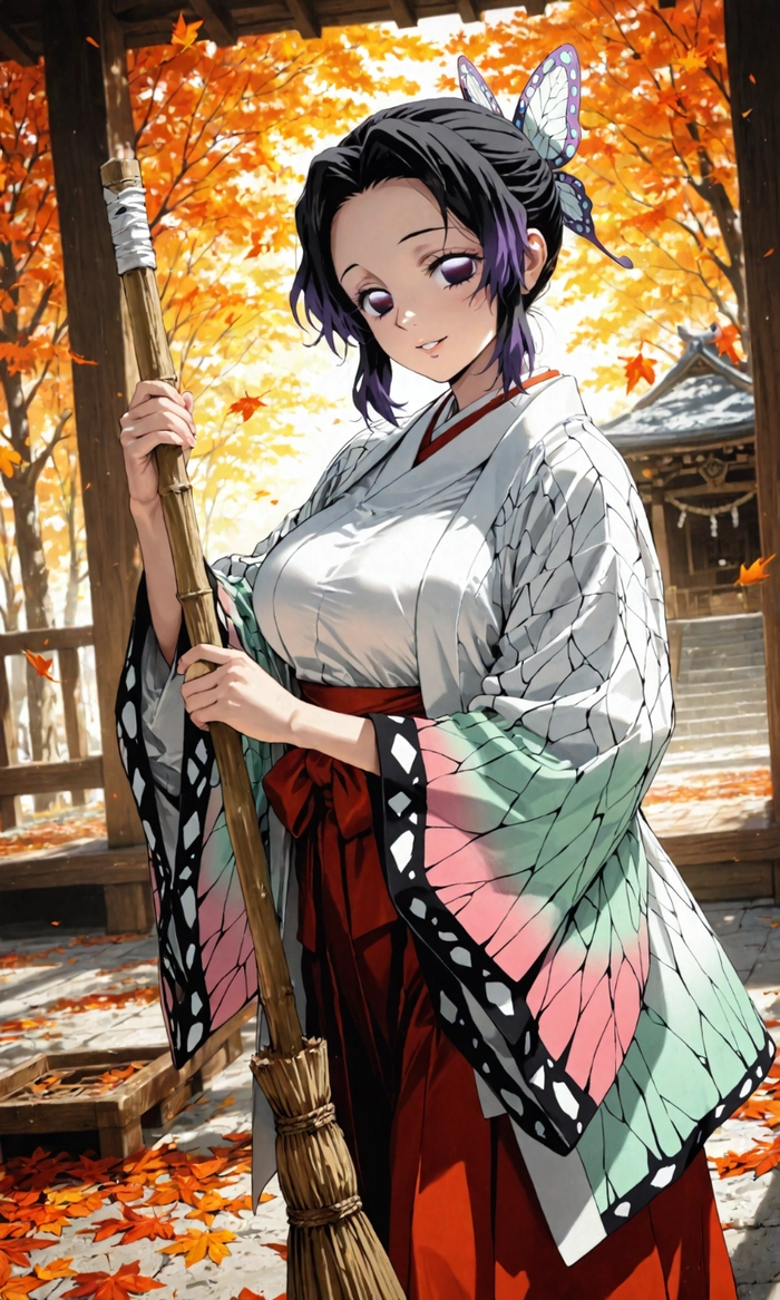 Hình Kochou Shinobu thanh thoát