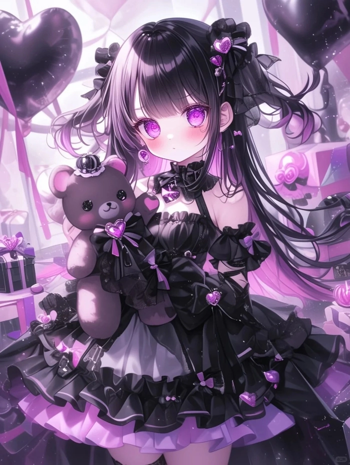 Hình Kuromi cute dễ thương siêu ngầu