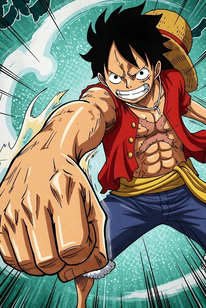 Hình Luffy 3D đẹp