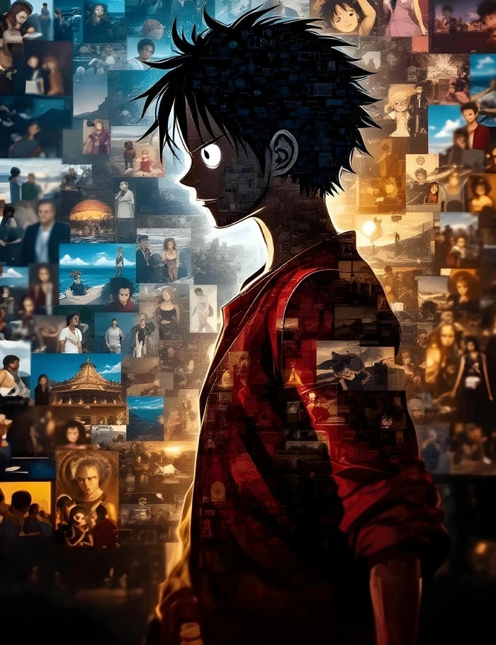 Hình Luffy ngầu cute