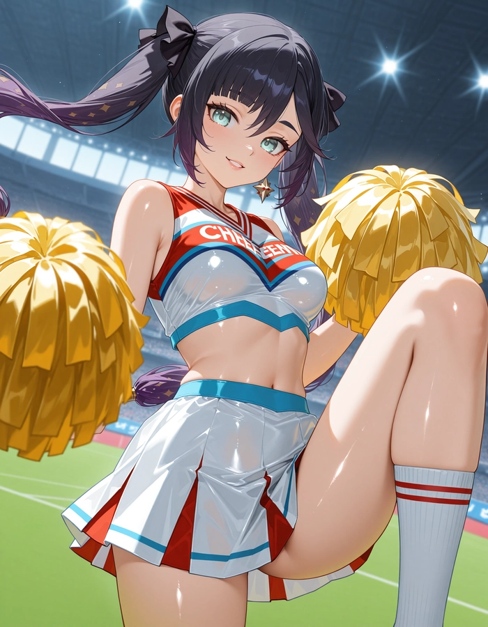 Hình Mona Genshin ấn tượng