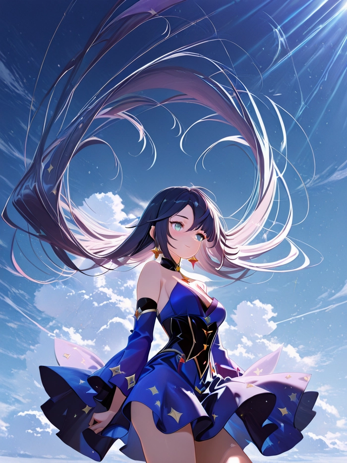 Hình Mona Genshin cute