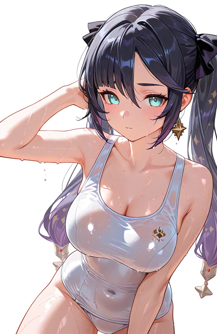 Hình Mona Genshin quyến rũ