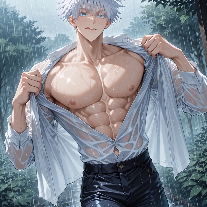 Hình ảnh Gojo Satoru ngầu bá cháy