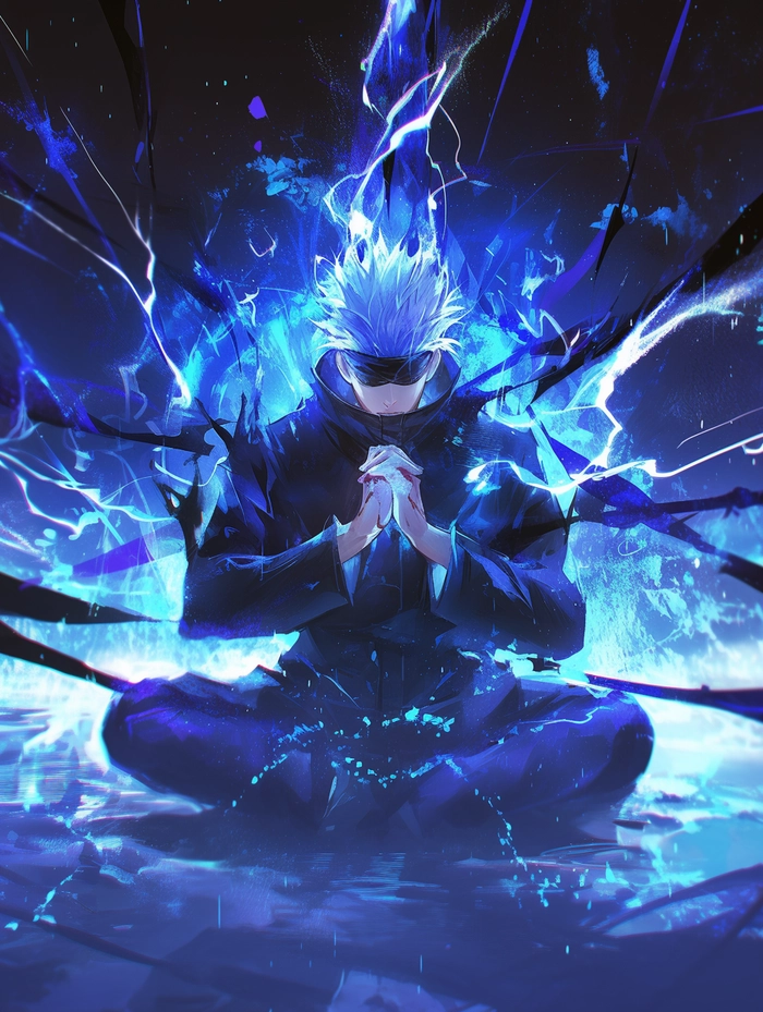 Hình ảnh Gojo Satoru ngầu trong Jujutsu