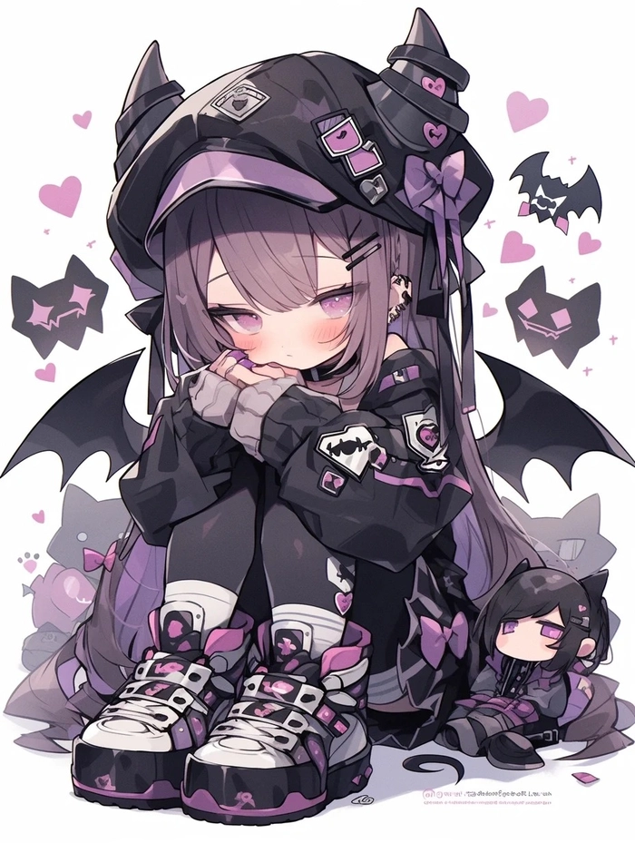 Hình ảnh Kuromi anime cool girl cực đỉnh