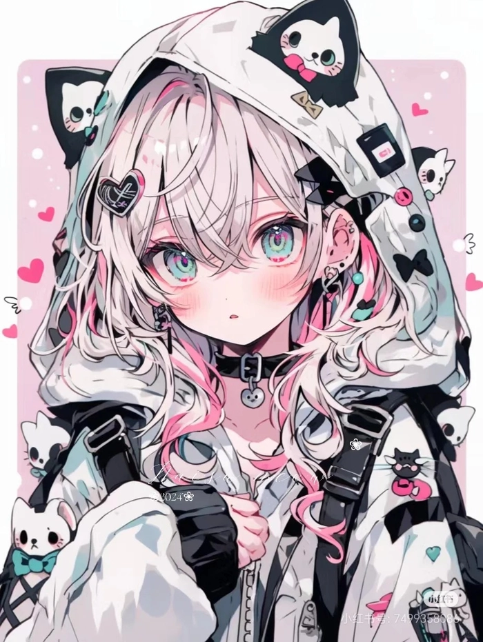 Hình ảnh Kuromi anime cute phong cách girl boss