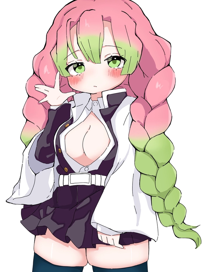 Hình ảnh Mitsuri chibi ngầu đáng yêu