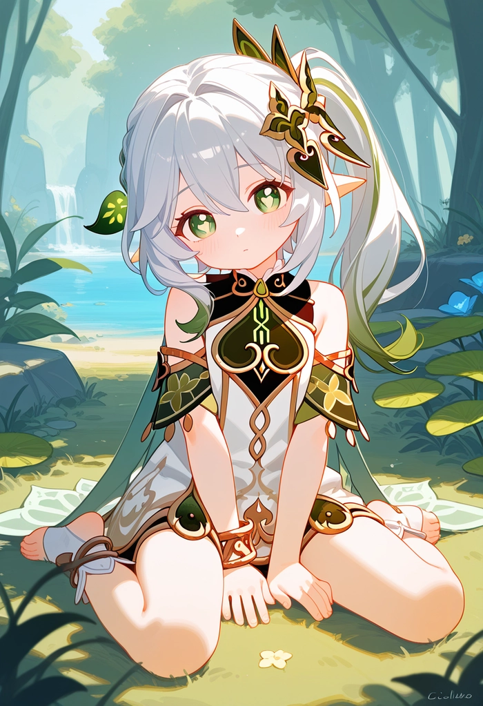 Hình ảnh Nahida trong Genshin Impact