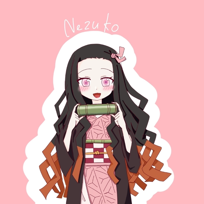 Hình ảnh Nezuko ngầu bá cháy