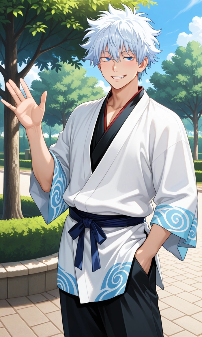 Hình ảnh anime Gojo Satoru cool ngầu