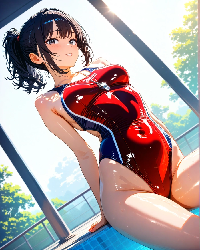 Hình ảnh anime gái cute năng động